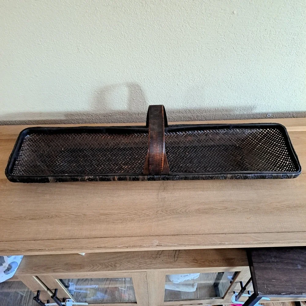 N/A handwoven bamboo